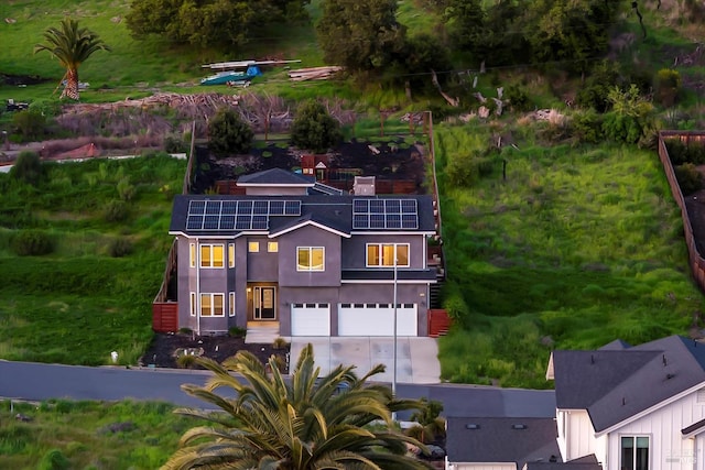 bird's eye view