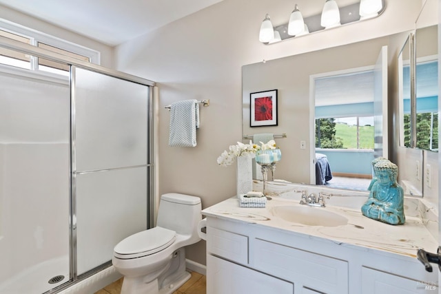 263 Carlisle Way, Benicia, CA 94510 - full bathroom with toilet, a stall shower, ensuite bath, and vanity