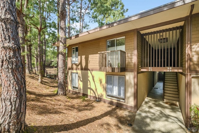 exterior space with an exterior structure and an outdoor structure