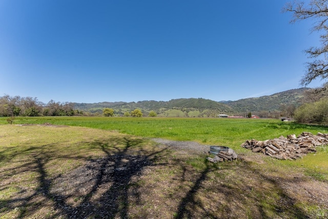 13679 Powerhouse Rd, Potter Valley, CA 95469 - view of mountain feature featuring a rural view