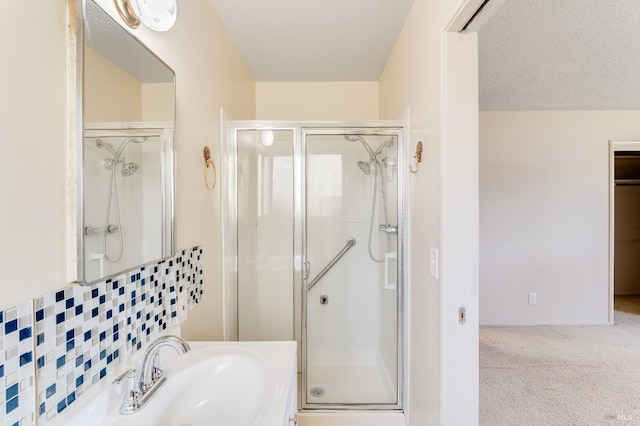 1740 Sereno Dr, Vallejo, CA 94589 - full bathroom featuring a shower stall and a sink