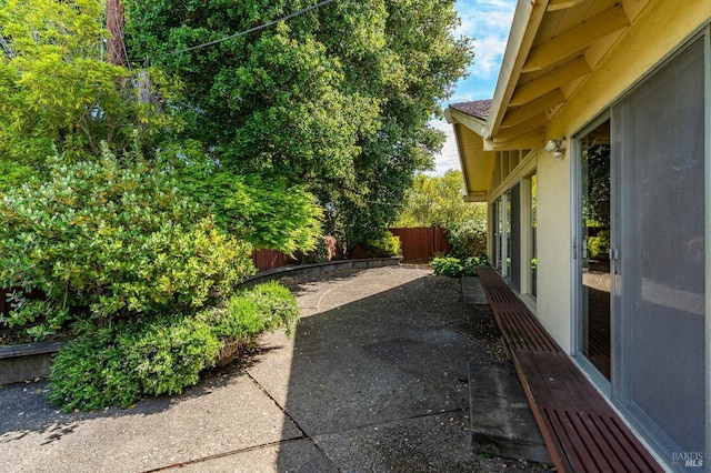 1740 Sereno Dr, Vallejo, CA 94589 - view of patio / terrace with a fenced backyard