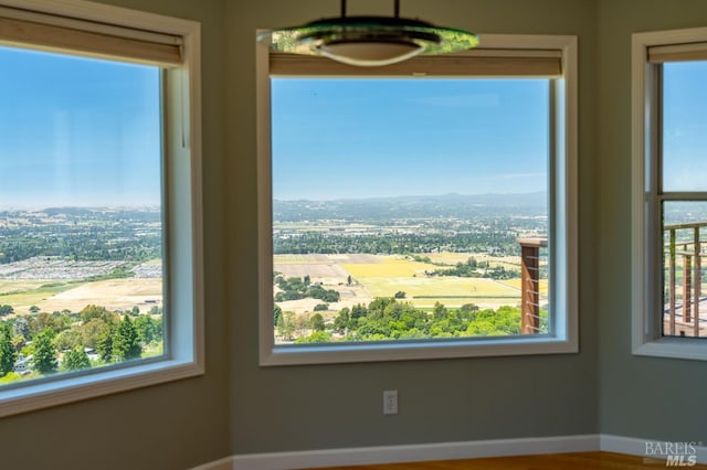interior space with a healthy amount of sunlight