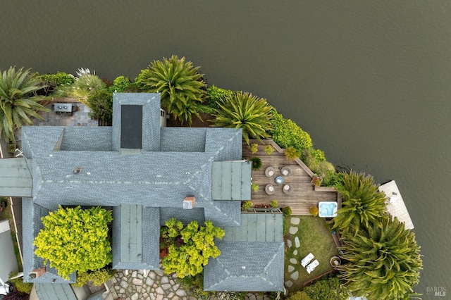 drone / aerial view