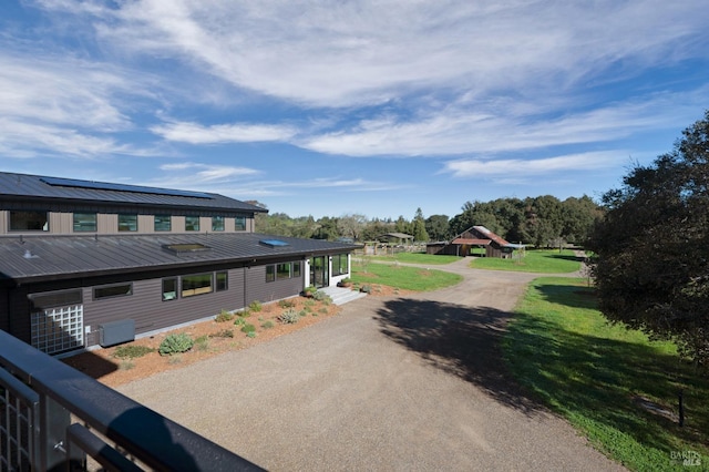 exterior space with driveway