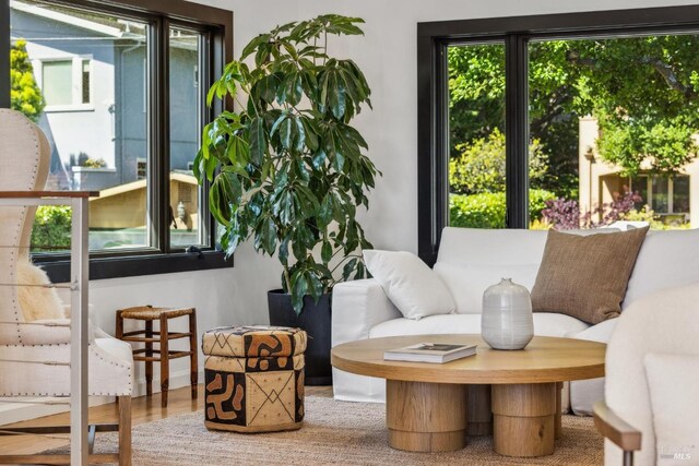 view of sitting room