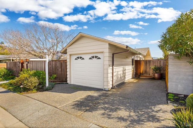 13 Leeward Rd, Belvedere, CA 94920 - detached garage featuring driveway and fence