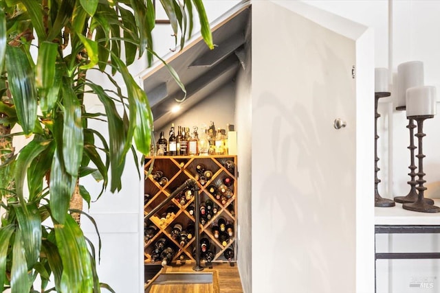 433 Tee Ct, Healdsburg, CA 95448 - wine area with wood finished floors