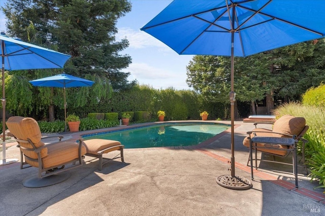 433 Tee Ct, Healdsburg, CA 95448 - pool featuring a patio