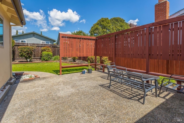 368 Lily St, Fairfield, CA 94533 - fenced backyard with a patio