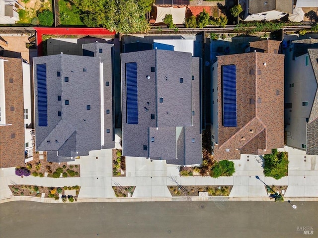 drone / aerial view