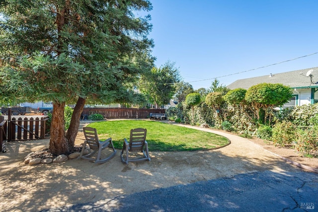 1436 Pine St, Napa, CA 94559 - view of yard featuring a patio area and fence