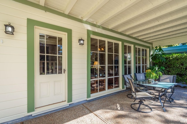 1436 Pine St, Napa, CA 94559 - view of patio / terrace with covered porch