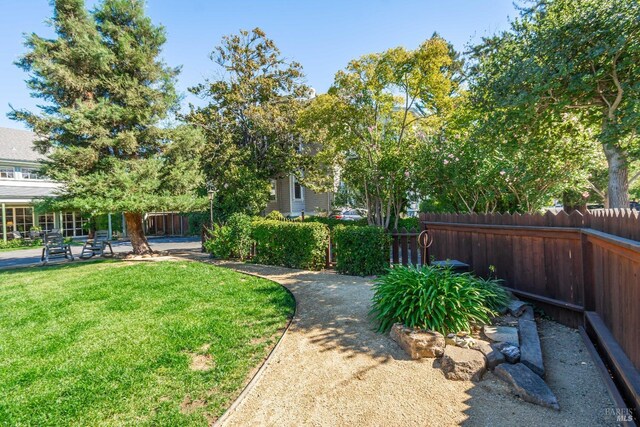 1436 Pine St, Napa, CA 94559 - view of yard featuring fence