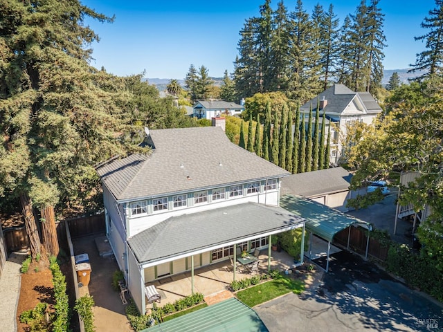 1436 Pine St, Napa, CA 94559 - birds eye view of property