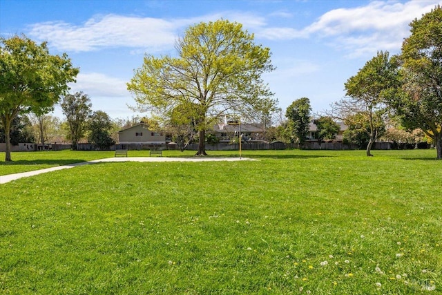 view of yard