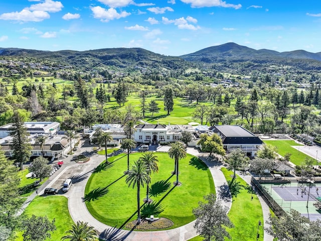 1600 Atlas Peak Rd Unit 286, Napa, CA 94558 - aerial view with a mountain view