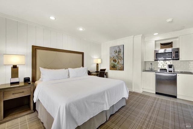 1600 Atlas Peak Rd Unit 286, Napa, CA 94558 - bedroom featuring recessed lighting and a sink