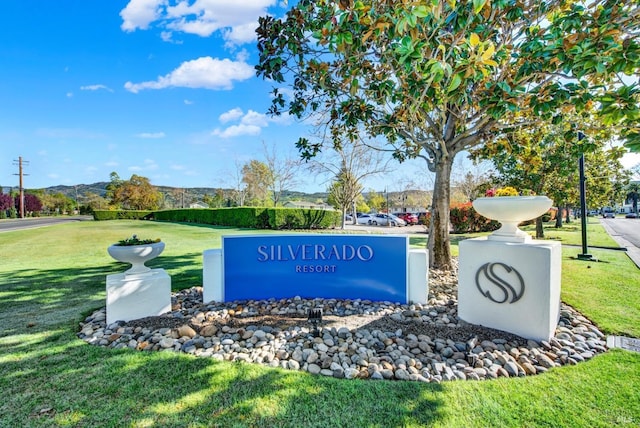 1600 Atlas Peak Rd Unit 286, Napa, CA 94558 - community / neighborhood sign with a lawn