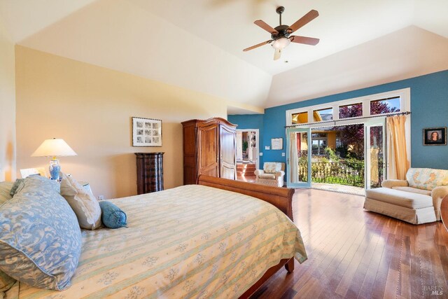 2614 Scotts Right Of Way, Sebastopol, CA 95472 - sitting room with hardwood / wood-style floors, healthy amount of natural light, high vaulted ceiling, and arched walkways