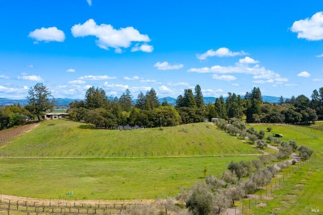 2614 Scotts Right Of Way, Sebastopol, CA 95472 - aerial view of a water and mountain view