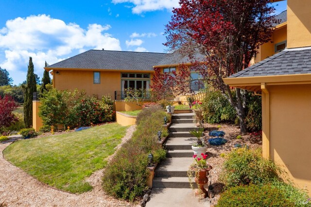 2614 Scotts Right Of Way, Sebastopol, CA 95472 - view of yard featuring a view of countryside