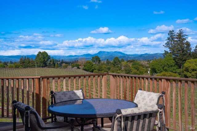 2614 Scotts Right Of Way, Sebastopol, CA 95472 - view of mountain backdrop featuring farmland and rural landscape