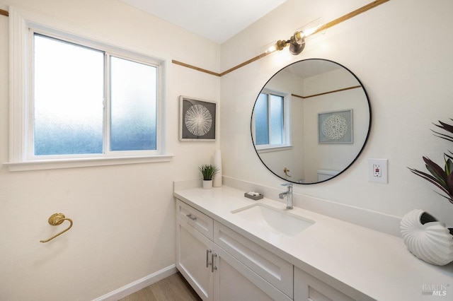 19 Savannah Ave, San Anselmo, CA 94960 - bathroom with baseboards and vanity