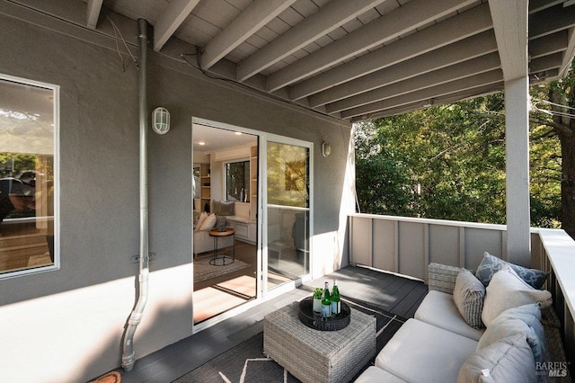 19 Savannah Ave, San Anselmo, CA 94960 - view of patio / terrace featuring an outdoor hangout area