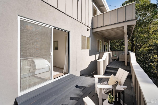 19 Savannah Ave, San Anselmo, CA 94960 - view of wooden terrace