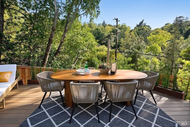 19 Savannah Ave, San Anselmo, CA 94960 - deck featuring outdoor dining space