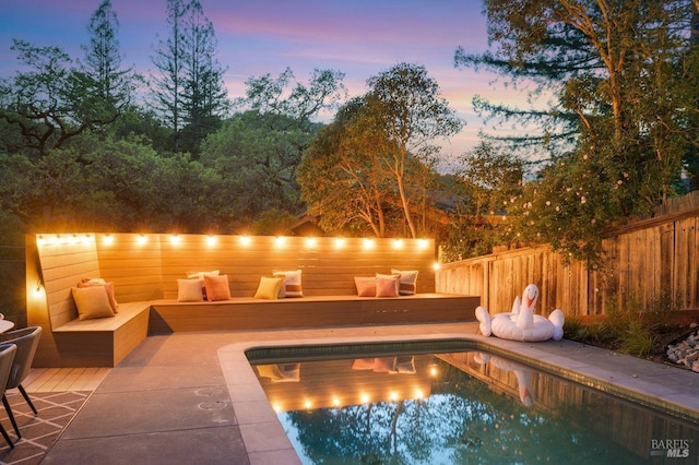 19 Savannah Ave, San Anselmo, CA 94960 - view of pool featuring a fenced in pool, fence, and a deck