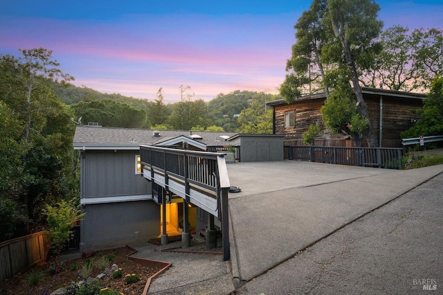 19 Savannah Ave, San Anselmo, CA 94960 - exterior space with fence and driveway