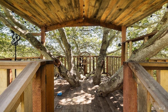 view of deck