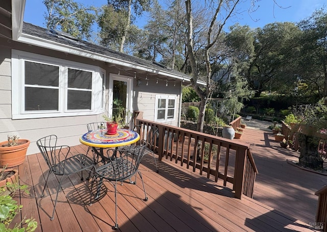 view of deck