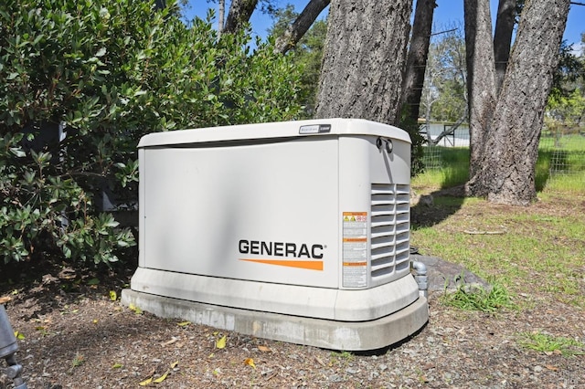 exterior details with a power unit