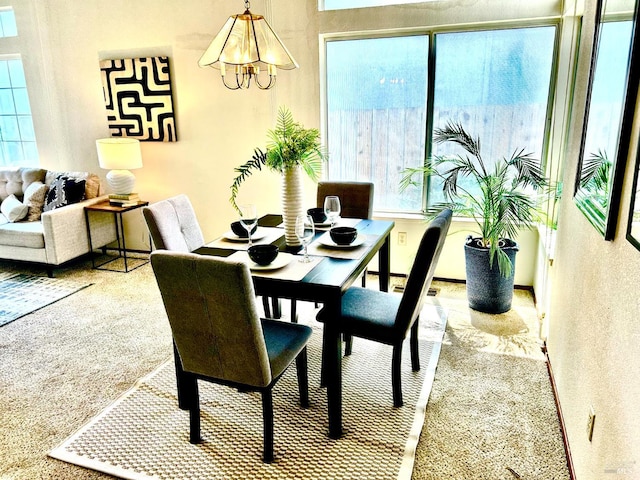 261 Bridgewater Cir, Suisun City, CA 94585 - dining space featuring plenty of natural light and a chandelier