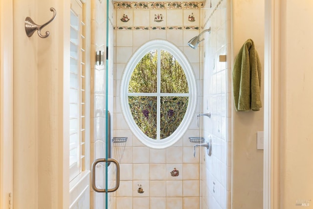 full bath with a stall shower