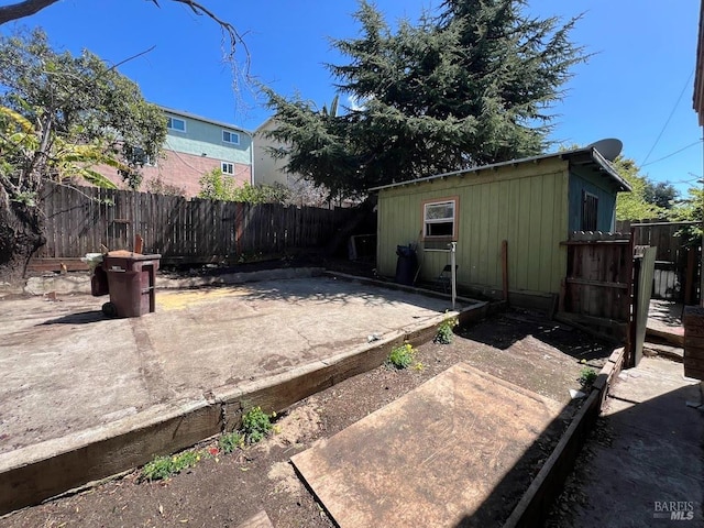 view of patio / terrace with fence
