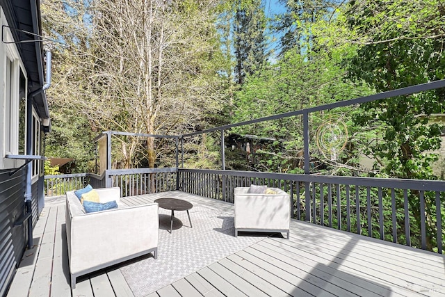 view of deck