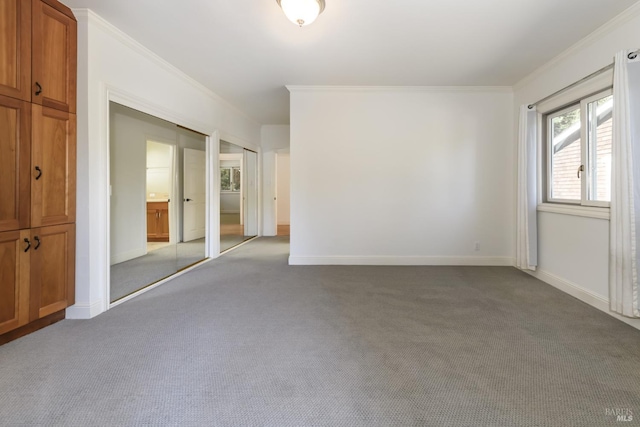 1065 Meadowsweet Dr, Corte Madera, CA 94925 - carpeted spare room with baseboards and ornamental molding