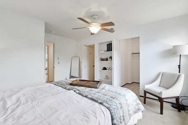 5063 Veranda Ter, Davis, CA 95618 - bedroom featuring light carpet and a ceiling fan