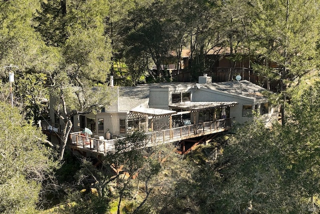 aerial view