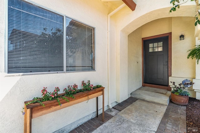 141 Albatrosse Way, Vallejo, CA 94589 - doorway to property with stucco siding