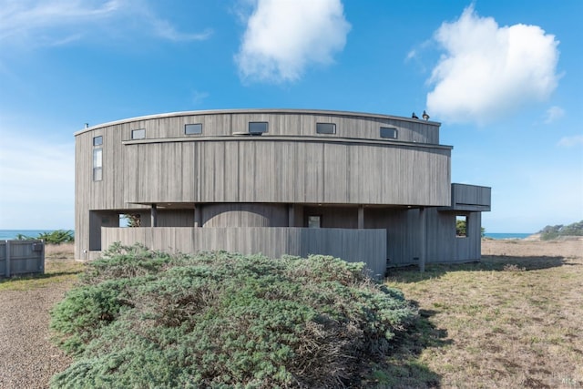view of outdoor structure