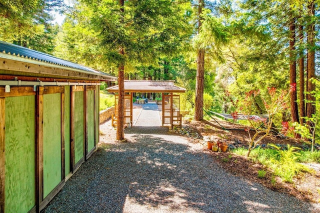 view of yard
