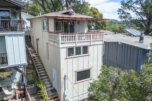 148 Ridgeway Ave, Fairfax, CA 94930 - view of home's exterior featuring stairs