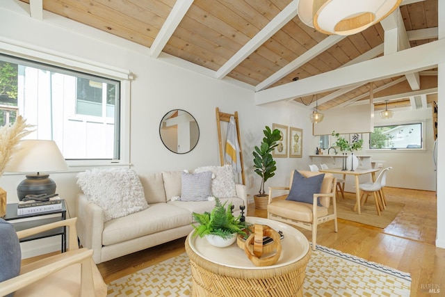 148 Ridgeway Ave, Fairfax, CA 94930 - living room with wood ceiling and wood finished floors