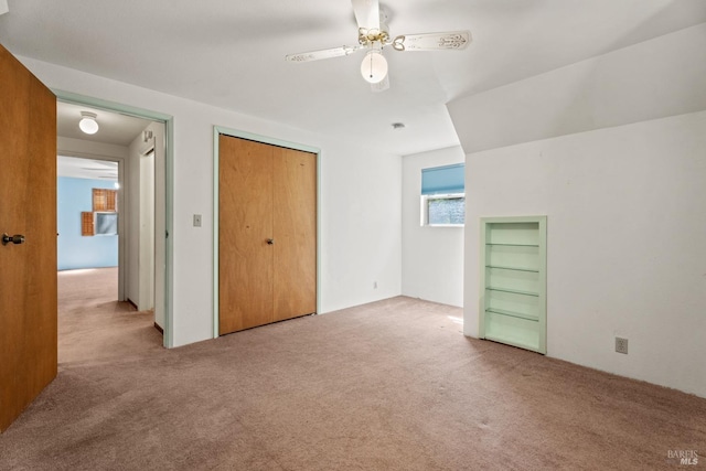 26228 Otter Dr, Willits, CA 95490 - unfurnished bedroom with carpet flooring, a closet, and ceiling fan