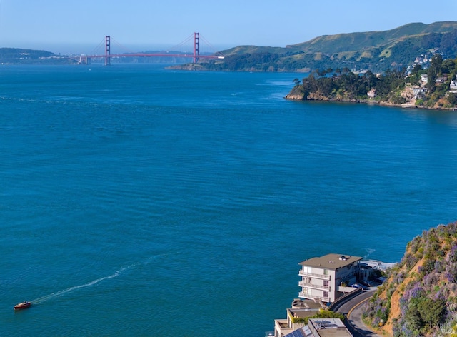 2002 Paradise Dr, Tiburon, CA 94920 - water view with a mountain view